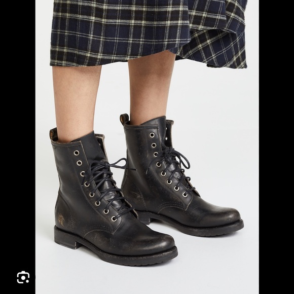 Frye Veronica Combat Boot - Picture 2 of 6